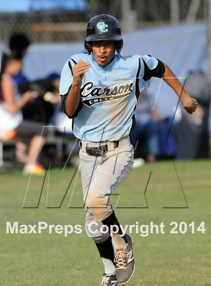 Thumbnail 1 in Carson vs La Mirada (St. Paul Tournament) photogallery.