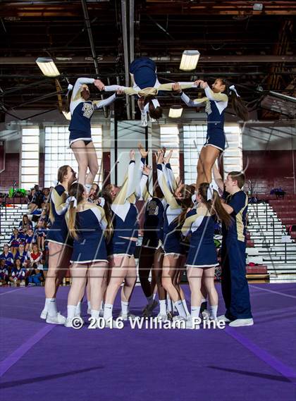 Thumbnail 1 in OCIAA Cheerleading Championships (Coed Div. & Large Div.) photogallery.