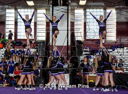Thumbnail 3 in OCIAA Cheerleading Championships (Coed Div. & Large Div.) photogallery.
