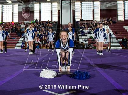 Thumbnail 1 in OCIAA Cheerleading Championships (Coed Div. & Large Div.) photogallery.
