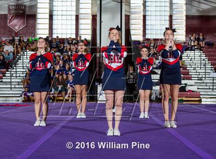 Thumbnail 2 in OCIAA Cheerleading Championships (Coed Div. & Large Div.) photogallery.