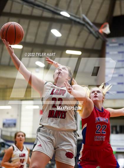 Thumbnail 3 in Indian Creek vs. Brownstown Central (IHSAA 3A Regional Semifinal) photogallery.