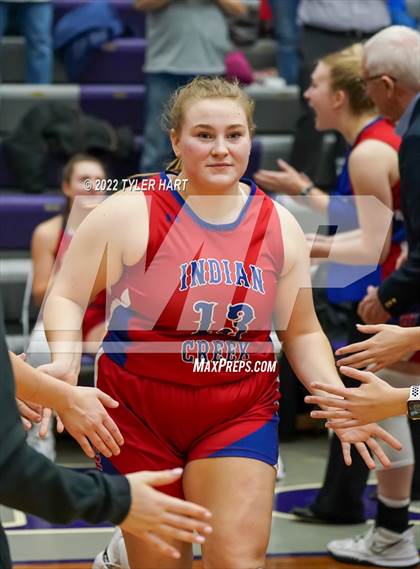 Thumbnail 2 in Indian Creek vs. Brownstown Central (IHSAA 3A Regional Semifinal) photogallery.