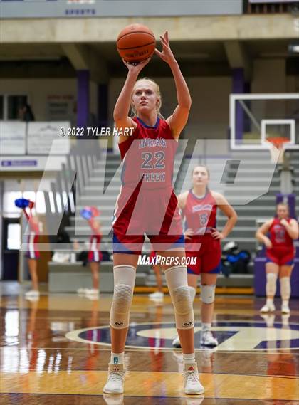 Thumbnail 3 in Indian Creek vs. Brownstown Central (IHSAA 3A Regional Semifinal) photogallery.