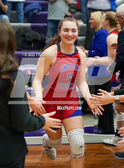Thumbnail 3 in Indian Creek vs. Brownstown Central (IHSAA 3A Regional Semifinal) photogallery.