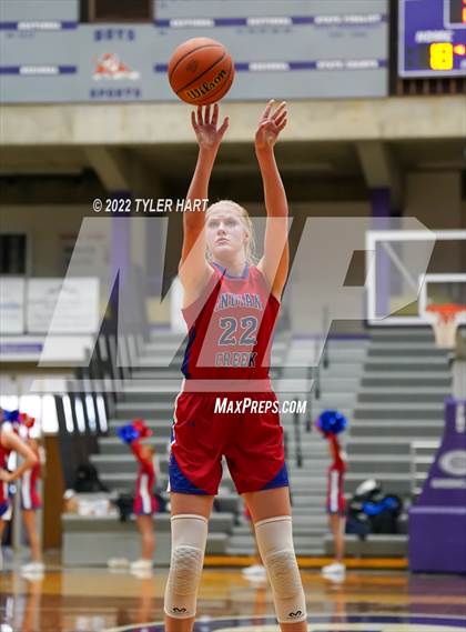 Thumbnail 3 in Indian Creek vs. Brownstown Central (IHSAA 3A Regional Semifinal) photogallery.