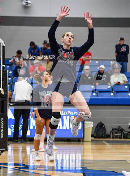 Thumbnail 1 in Gateway College Preperatory vs Madisonville (UIL Volleyball 4A D2 Region III Quarterfinal) photogallery.