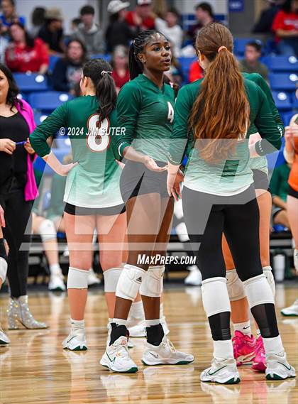 Thumbnail 3 in Gateway College Preperatory vs Madisonville (UIL Volleyball 4A D2 Region III Quarterfinal) photogallery.