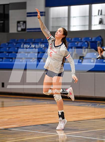 Thumbnail 1 in Gateway College Preperatory vs Madisonville (UIL Volleyball 4A D2 Region III Quarterfinal) photogallery.