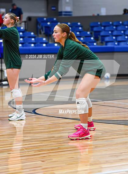 Thumbnail 2 in Gateway College Preperatory vs Madisonville (UIL Volleyball 4A D2 Region III Quarterfinal) photogallery.
