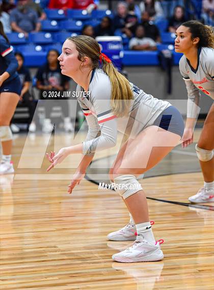 Thumbnail 1 in Gateway College Preperatory vs Madisonville (UIL Volleyball 4A D2 Region III Quarterfinal) photogallery.