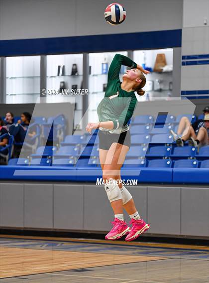 Thumbnail 1 in Gateway College Preperatory vs Madisonville (UIL Volleyball 4A D2 Region III Quarterfinal) photogallery.