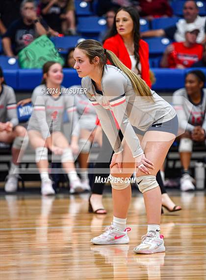 Thumbnail 1 in Gateway College Preperatory vs Madisonville (UIL Volleyball 4A D2 Region III Quarterfinal) photogallery.
