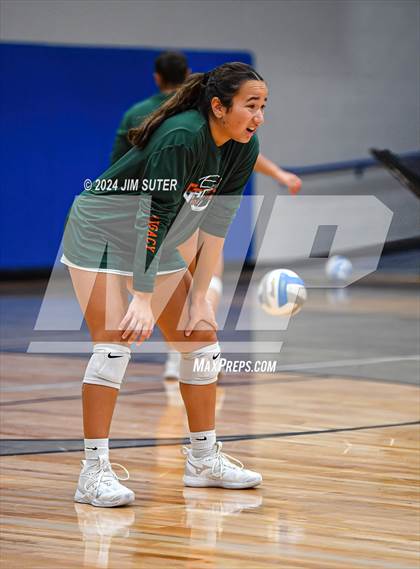 Thumbnail 1 in Gateway College Preperatory vs Madisonville (UIL Volleyball 4A D2 Region III Quarterfinal) photogallery.