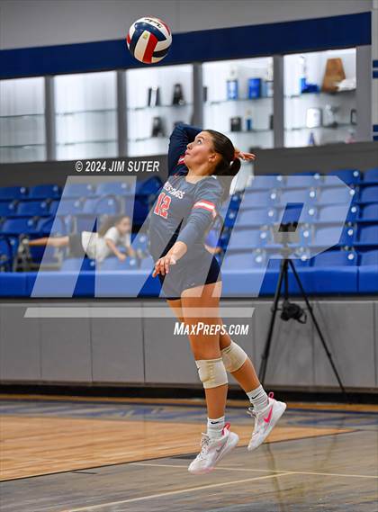 Thumbnail 1 in Gateway College Preperatory vs Madisonville (UIL Volleyball 4A D2 Region III Quarterfinal) photogallery.