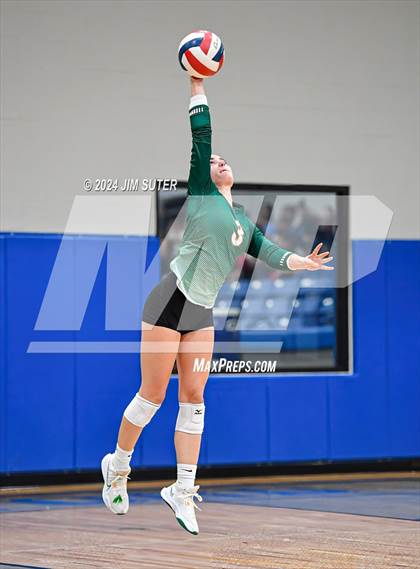 Thumbnail 1 in Gateway College Preperatory vs Madisonville (UIL Volleyball 4A D2 Region III Quarterfinal) photogallery.