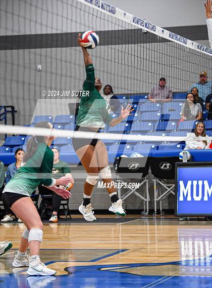 Thumbnail 1 in Gateway College Preperatory vs Madisonville (UIL Volleyball 4A D2 Region III Quarterfinal) photogallery.