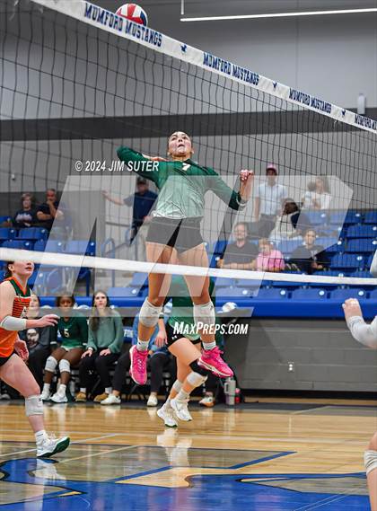 Thumbnail 1 in Gateway College Preperatory vs Madisonville (UIL Volleyball 4A D2 Region III Quarterfinal) photogallery.