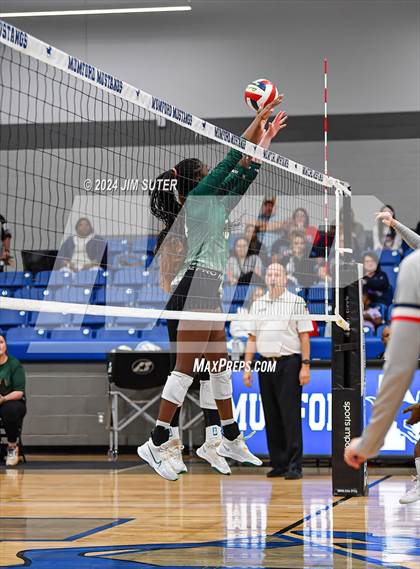 Thumbnail 1 in Gateway College Preperatory vs Madisonville (UIL Volleyball 4A D2 Region III Quarterfinal) photogallery.