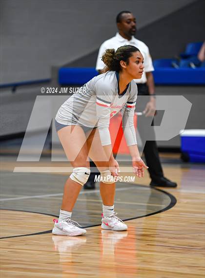 Thumbnail 1 in Gateway College Preperatory vs Madisonville (UIL Volleyball 4A D2 Region III Quarterfinal) photogallery.
