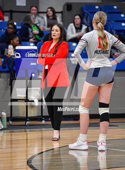 Thumbnail 3 in Gateway College Preperatory vs Madisonville (UIL Volleyball 4A D2 Region III Quarterfinal) photogallery.