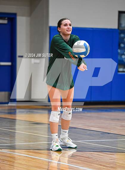 Thumbnail 3 in Gateway College Preperatory vs Madisonville (UIL Volleyball 4A D2 Region III Quarterfinal) photogallery.