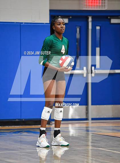 Thumbnail 2 in Gateway College Preperatory vs Madisonville (UIL Volleyball 4A D2 Region III Quarterfinal) photogallery.