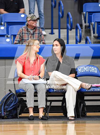 Thumbnail 3 in Gateway College Preperatory vs Madisonville (UIL Volleyball 4A D2 Region III Quarterfinal) photogallery.