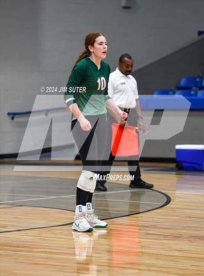 Thumbnail 1 in Gateway College Preperatory vs Madisonville (UIL Volleyball 4A D2 Region III Quarterfinal) photogallery.