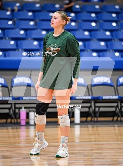 Thumbnail 3 in Gateway College Preperatory vs Madisonville (UIL Volleyball 4A D2 Region III Quarterfinal) photogallery.