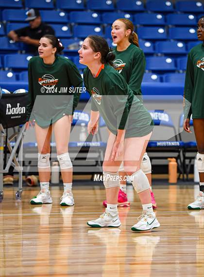 Thumbnail 2 in Gateway College Preperatory vs Madisonville (UIL Volleyball 4A D2 Region III Quarterfinal) photogallery.