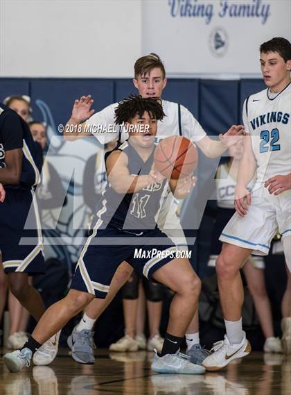 Thumbnail 3 in Central Catholic @ Pleasant Valley (CIF NorCal Regional D3 Final) photogallery.