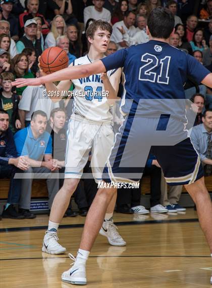 Thumbnail 2 in Central Catholic @ Pleasant Valley (CIF NorCal Regional D3 Final) photogallery.