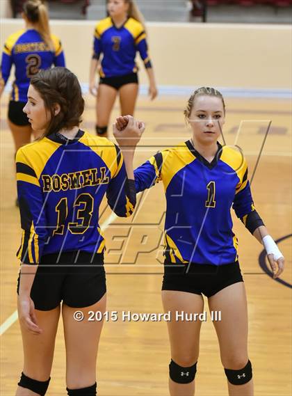 Thumbnail 3 in Centennial vs Boswell (EMS-ISD Tournament) photogallery.