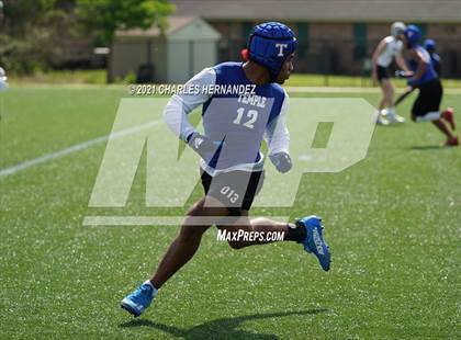 Thumbnail 3 in Magnolia vs Temple (7 on 7 State Qualifying Tournament) photogallery.