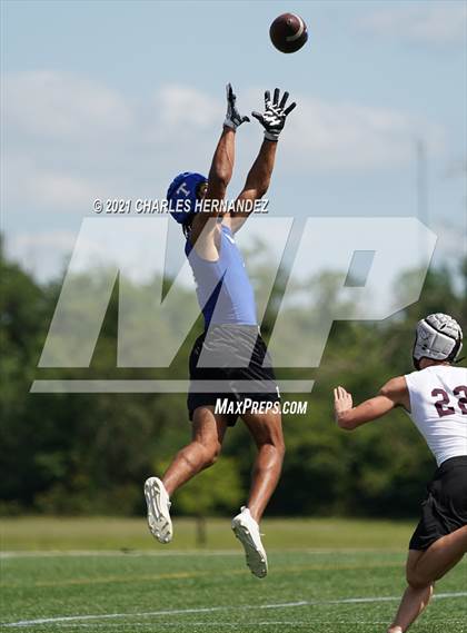Thumbnail 2 in Magnolia vs Temple (7 on 7 State Qualifying Tournament) photogallery.