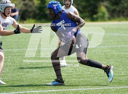 Thumbnail 3 in Magnolia vs Temple (7 on 7 State Qualifying Tournament) photogallery.