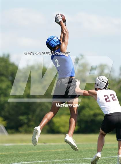 Thumbnail 1 in Magnolia vs Temple (7 on 7 State Qualifying Tournament) photogallery.