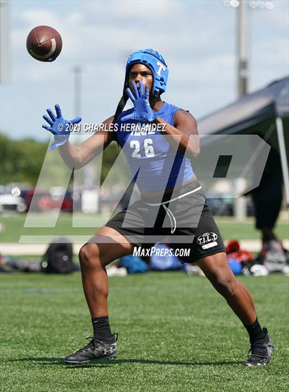 Thumbnail 2 in Magnolia vs Temple (7 on 7 State Qualifying Tournament) photogallery.