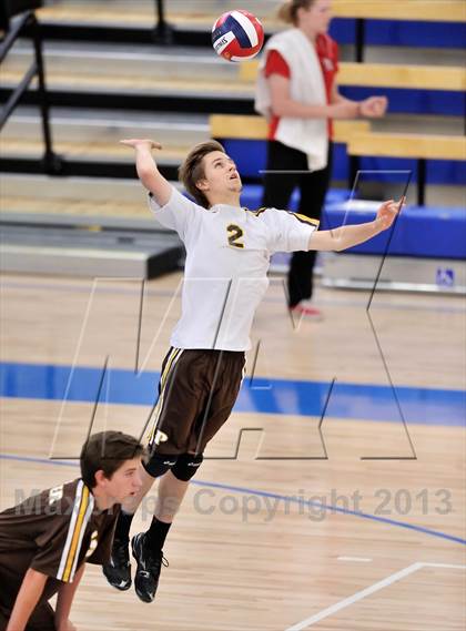 Thumbnail 2 in Parker vs. Bishop Montgomery (CIF SoCal Regional D3 Final) photogallery.