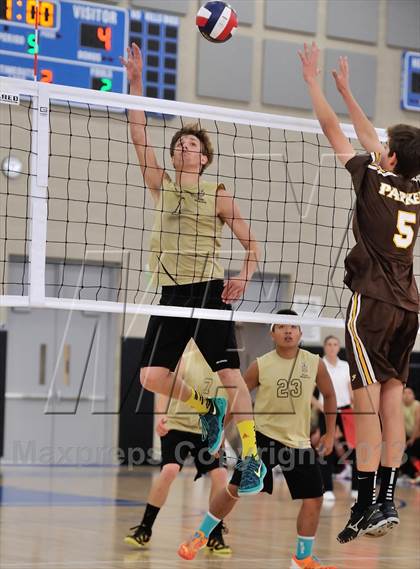 Thumbnail 1 in Parker vs. Bishop Montgomery (CIF SoCal Regional D3 Final) photogallery.