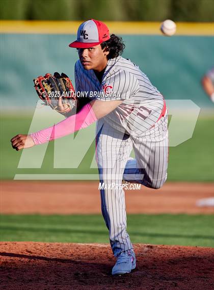Thumbnail 3 in Woodland Christian vs. Bear River (CIF SJS D6 Final) photogallery.