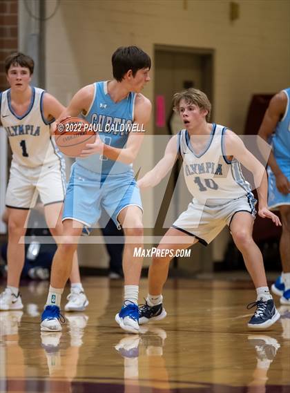 Thumbnail 2 in Curtis vs Olympia (SPSL 4A playoff) photogallery.