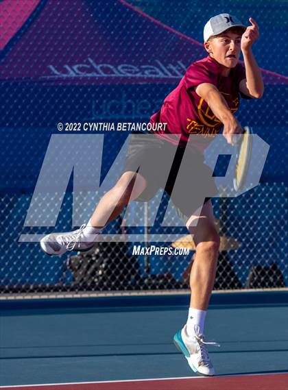 Thumbnail 2 in 5A Region 1 Tennis Tournament photogallery.
