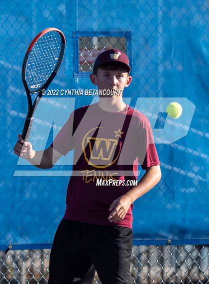 Thumbnail 2 in 5A Region 1 Tennis Tournament photogallery.