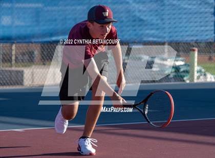 Thumbnail 2 in 5A Region 1 Tennis Tournament photogallery.