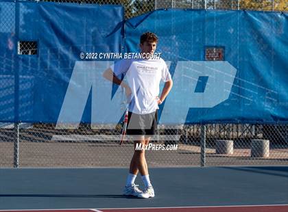 Thumbnail 2 in 5A Region 1 Tennis Tournament photogallery.