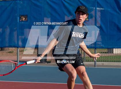 Thumbnail 3 in 5A Region 1 Tennis Tournament photogallery.
