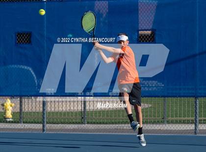 Thumbnail 2 in 5A Region 1 Tennis Tournament photogallery.