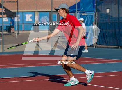 Thumbnail 3 in 5A Region 1 Tennis Tournament photogallery.